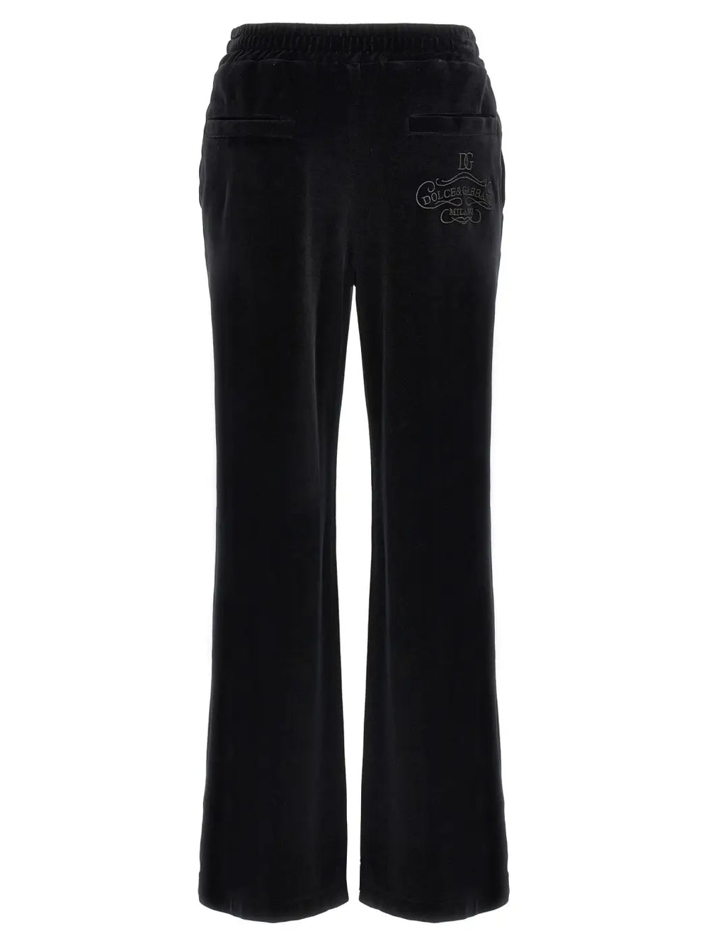 Dolce & Gabbana Black Cotton Joggers (workout Pants)