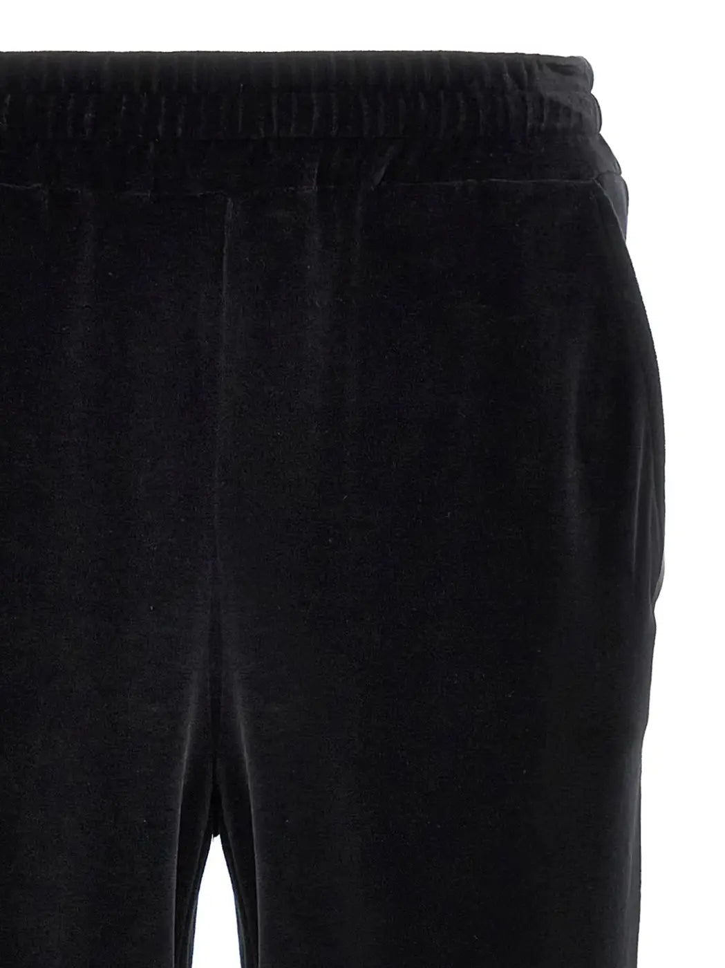 Dolce &amp; Gabbana Black Cotton Joggers (workout Pants)