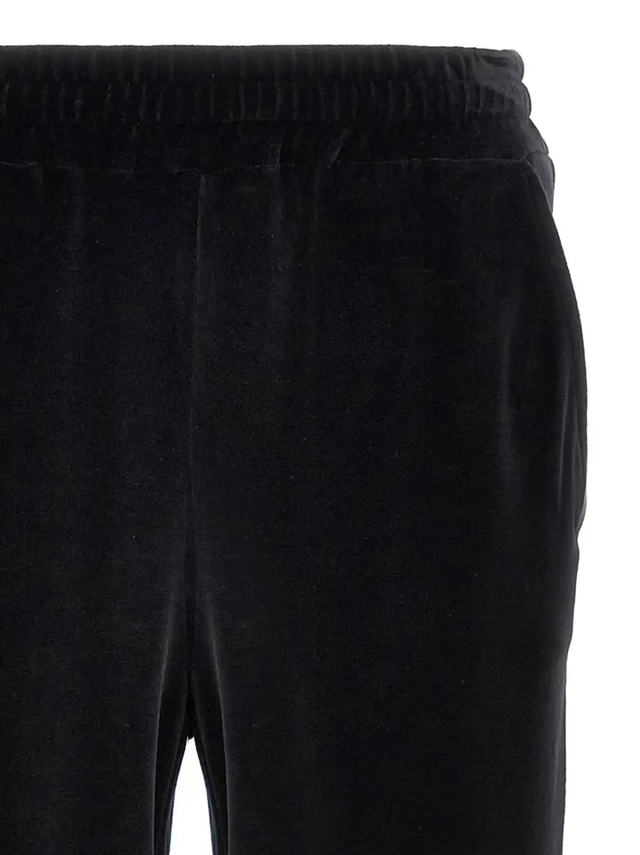 Dolce &amp; Gabbana Black Cotton Joggers (workout Pants)