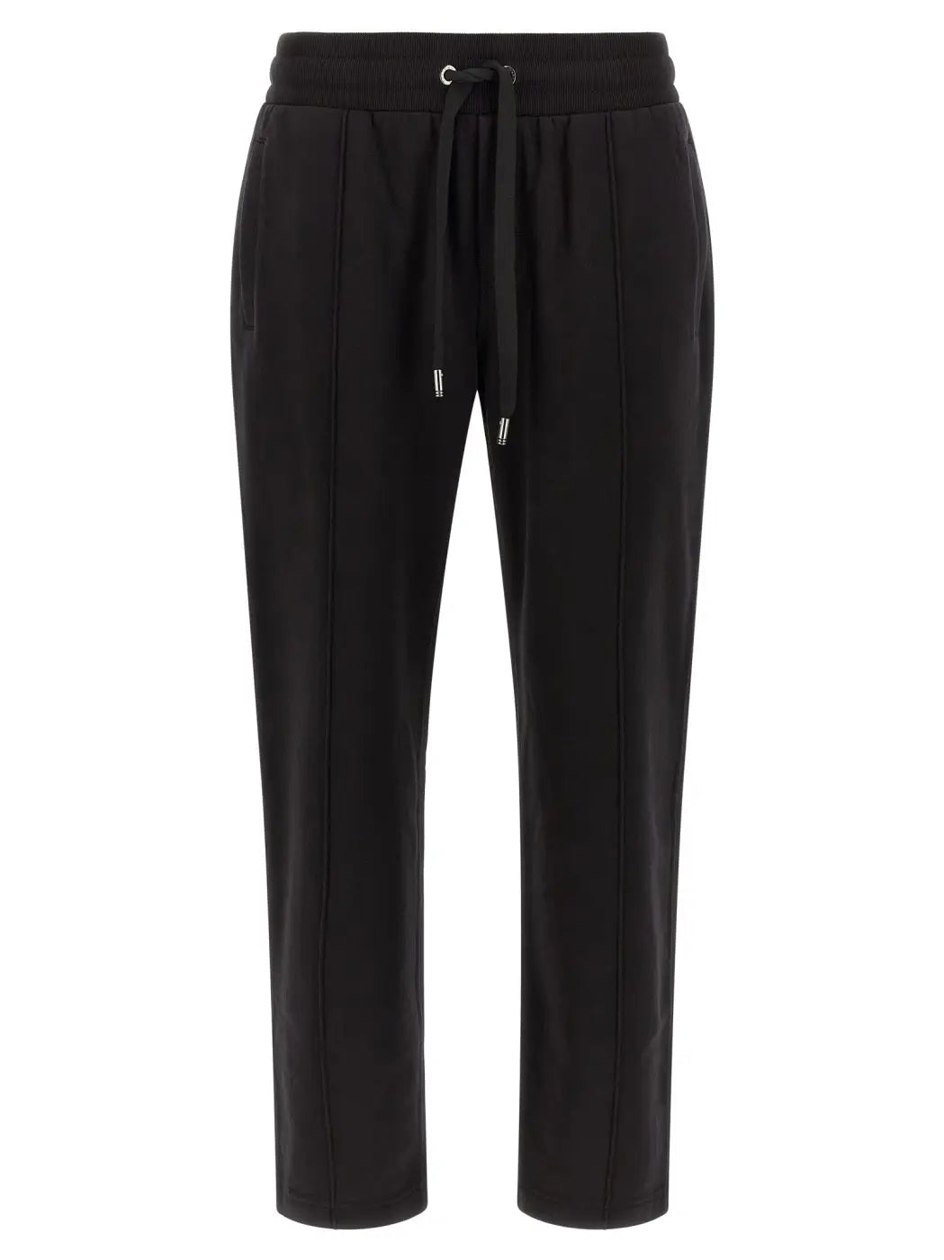 Dolce &amp; Gabbana Black Cotton Joggers (workout Pants)