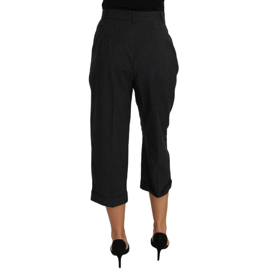 Dolce &amp; Gabbana Black Cotton Pants
