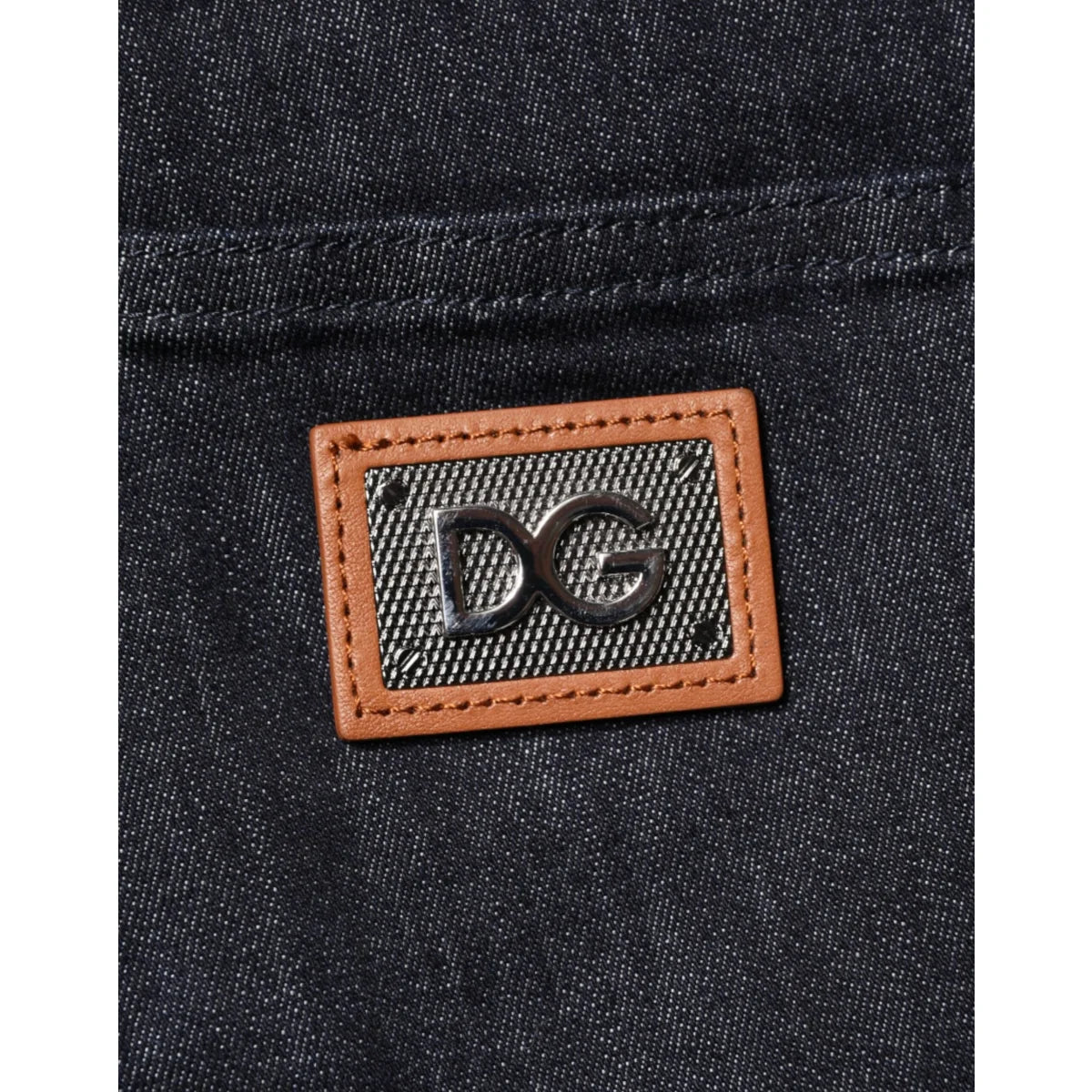 Dolce & Gabbana Black Cotton Stretch Skinny Jeans Premium Comfort Fit