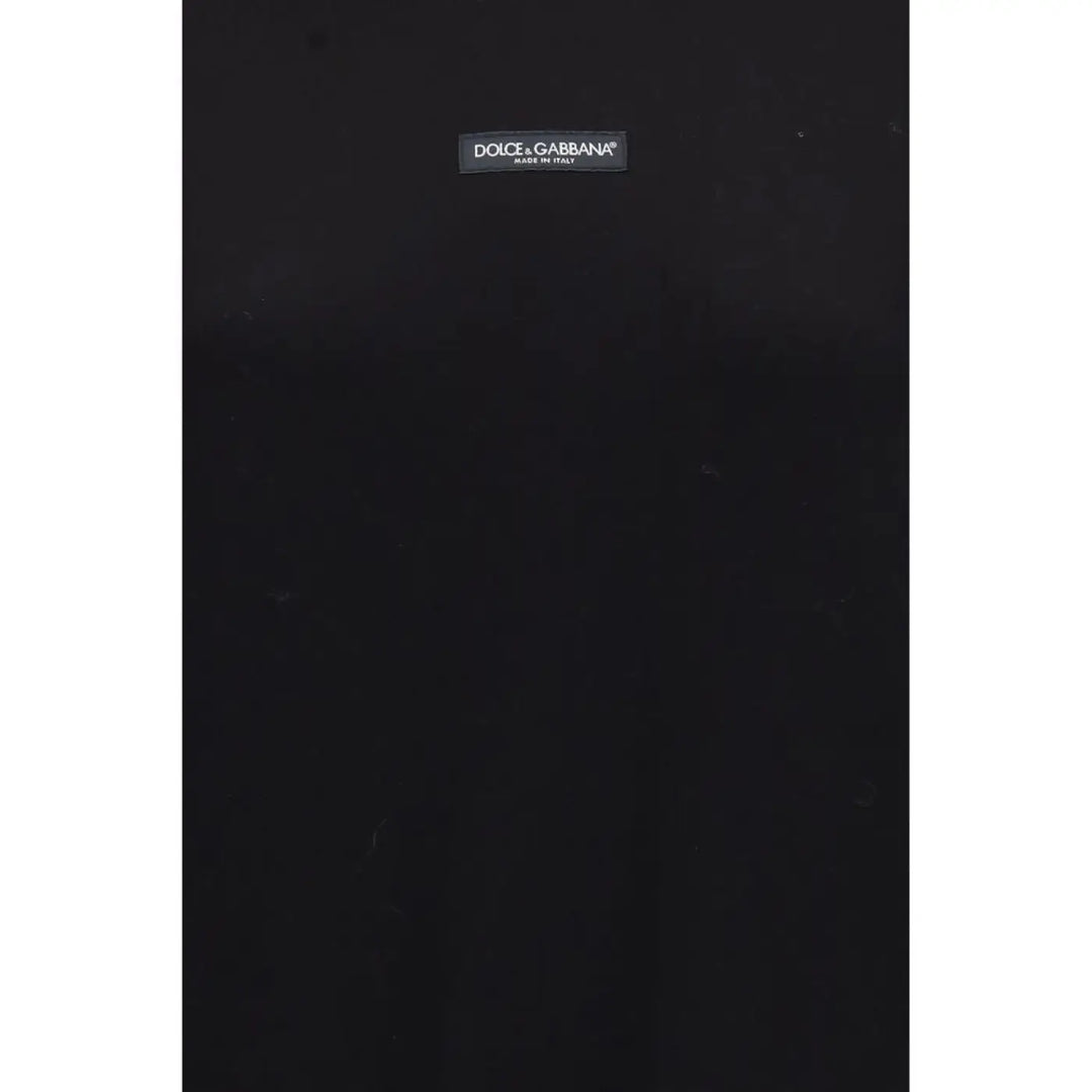 Dolce &amp; Gabbana Black Cotton Sweatshirt