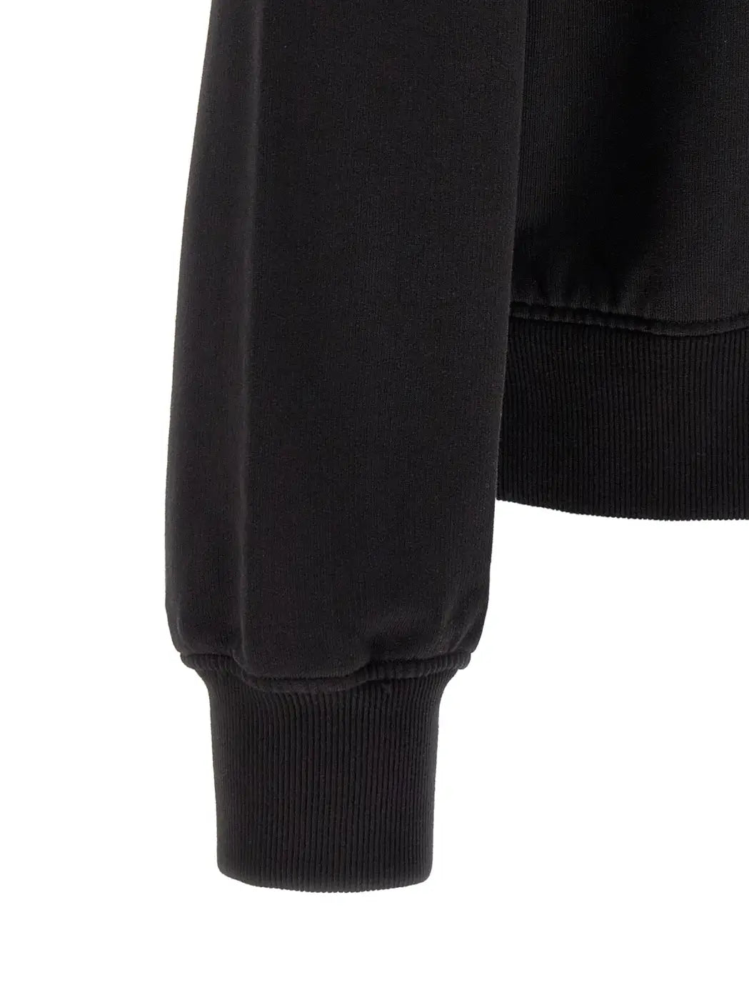 Dolce &amp; Gabbana Black Cotton Sweatshirt