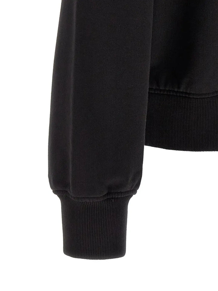Dolce &amp; Gabbana Black Cotton Sweatshirt
