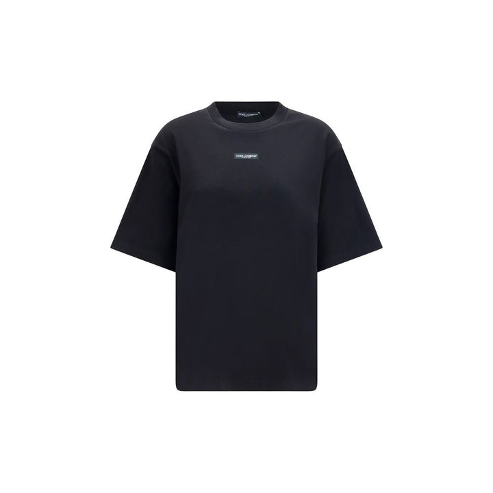 Dolce &amp; Gabbana - Black Cotton T-Shirt
