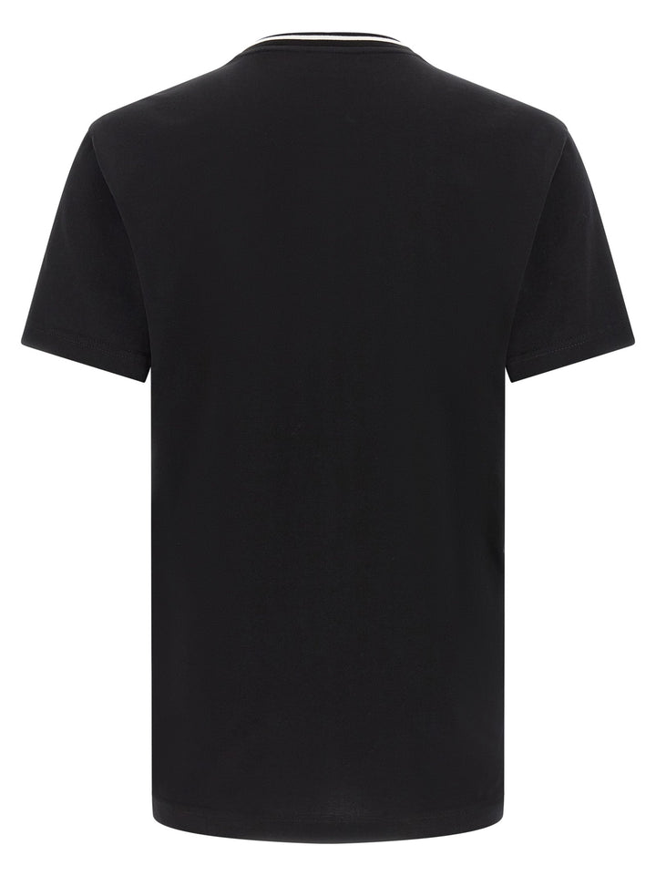 Dolce &amp; Gabbana Black Cotton T-shirt
