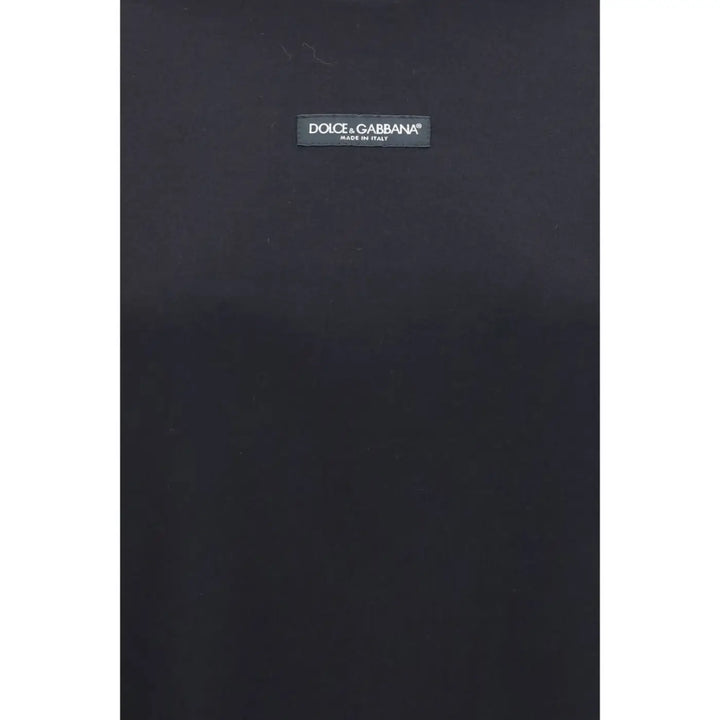 Dolce &amp; Gabbana Black Cotton T-shirt