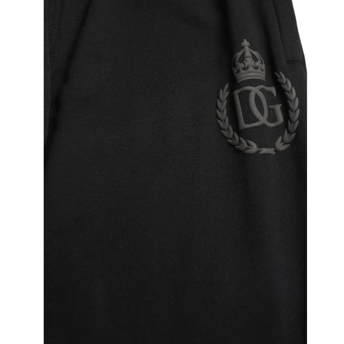 Dolce & Gabbana Black DG Logo Skinny Jogger Sweatpants Pants