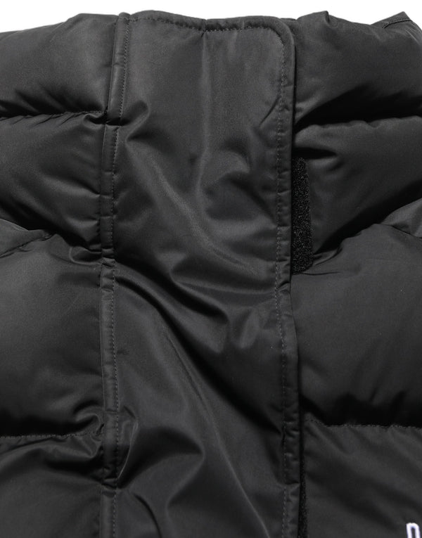 Dolce & Gabbana Puffer Jackets - Black DGVIB3 Embroidered Padded Jacket