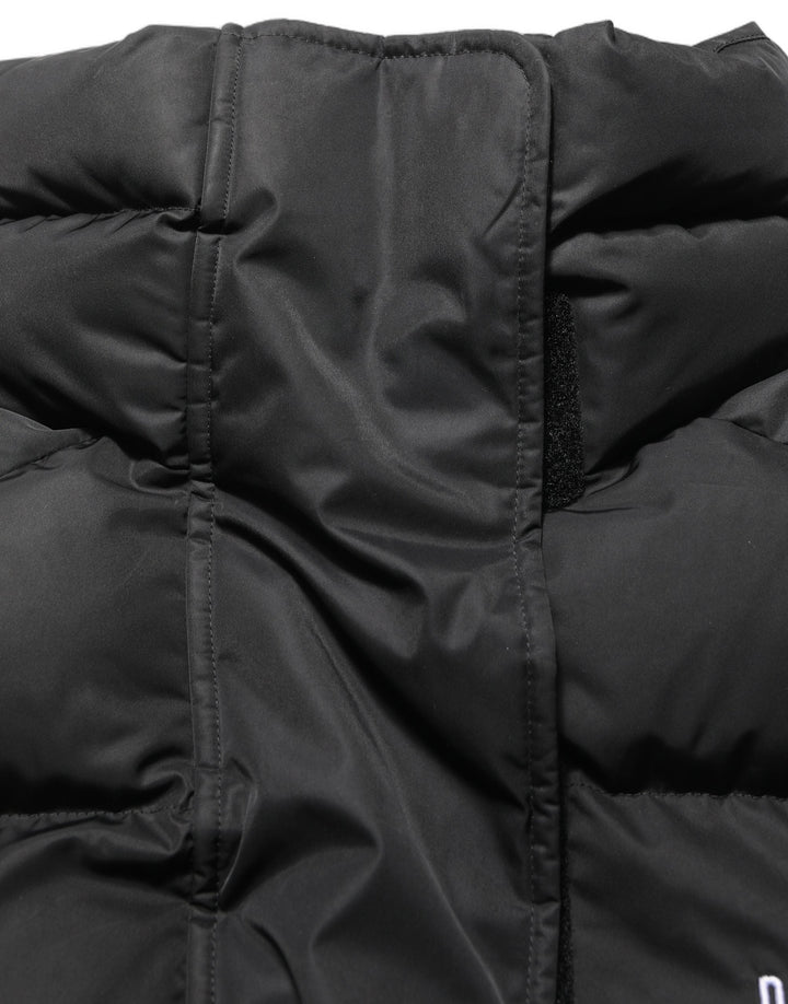 Dolce &amp; Gabbana Puffer Jackets - Black DGVIB3 Embroidered Padded Jacket