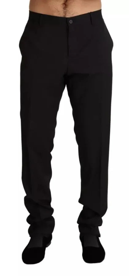 Dolce &amp; Gabbana Black Dress Formal Skinny Pants