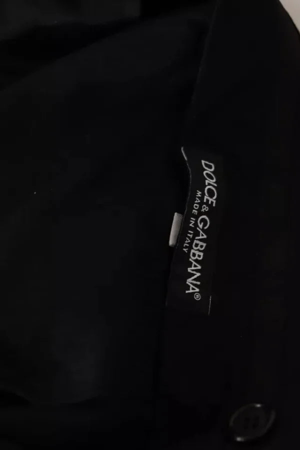 Dolce &amp; Gabbana Black Dress Formal Skinny Pants
