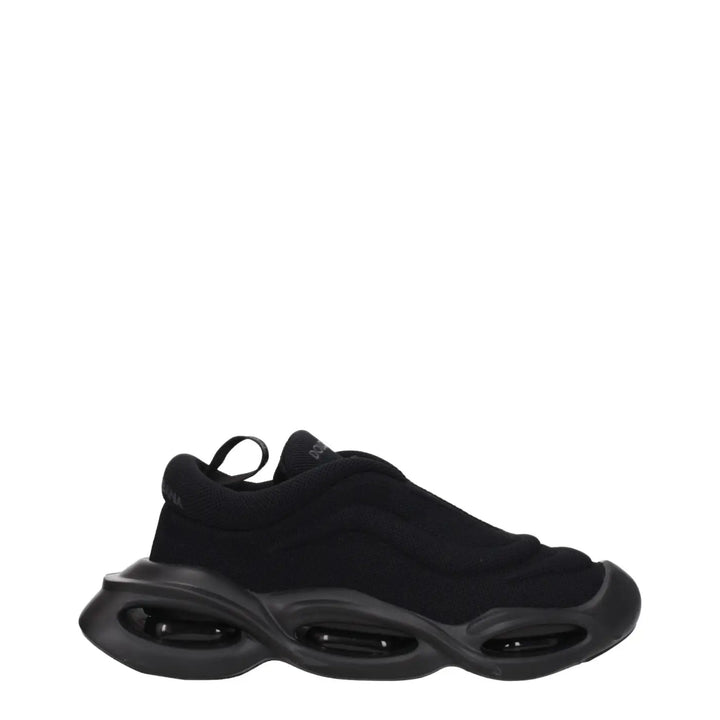 Dolce &amp; Gabbana Black Fabric Chunky Sneakers