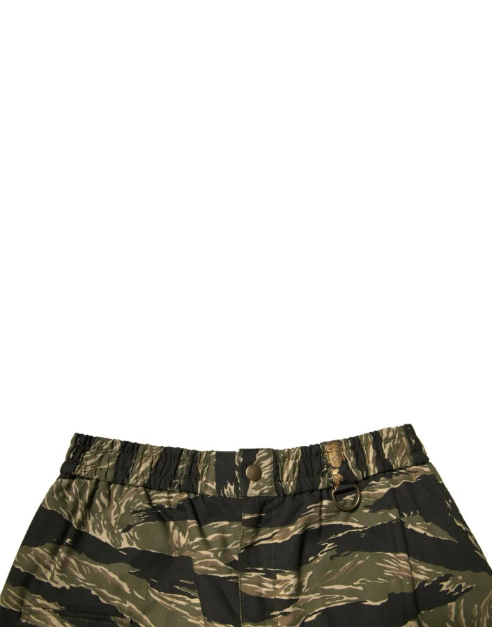Dolce &amp; Gabbana Black Gold Patterned Cotton Bermuda Shorts