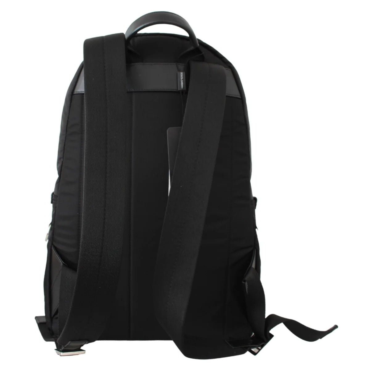 Dolce & Gabbana Black Golden Pig of the Year School Backpack