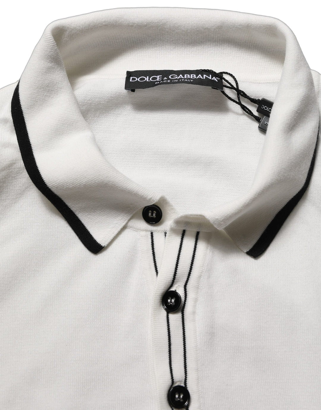 Dolce &amp; Gabbana Black Leaf Print Silk Men Crew Neck T-shirt