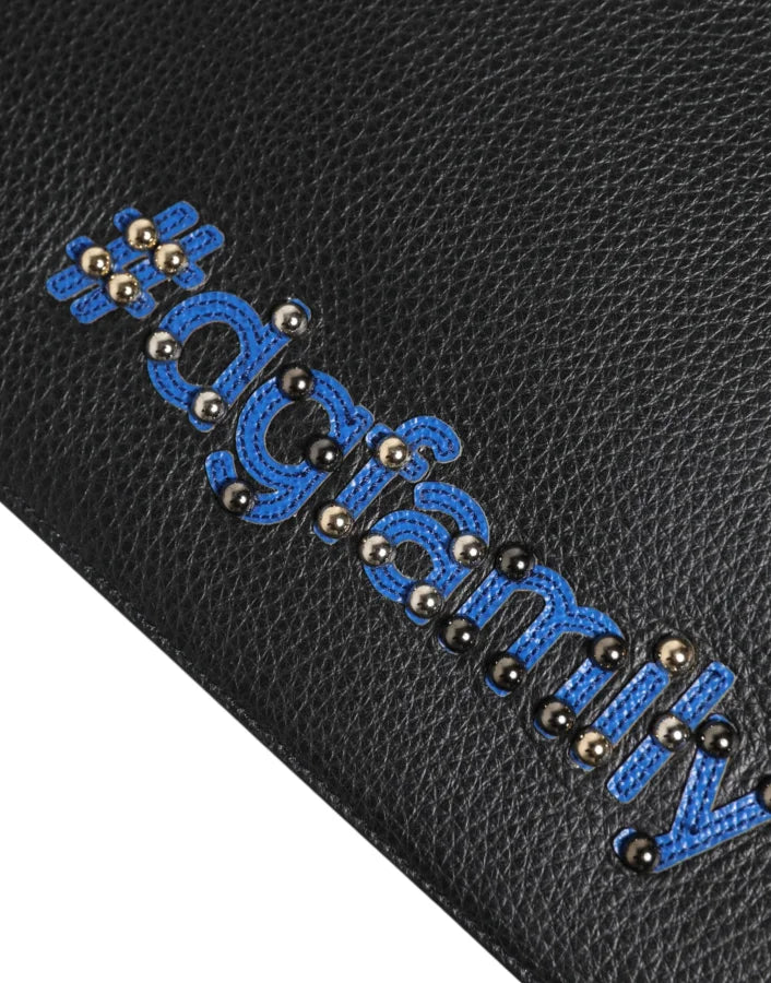 Dolce &amp; Gabbana Black Leather 