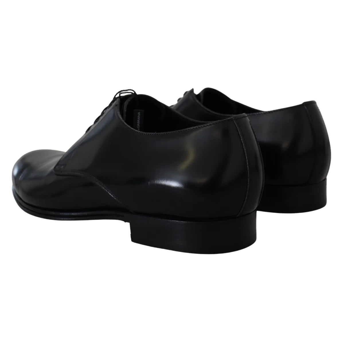 Dolce & Gabbana Black Leather Formal Dress Shoes