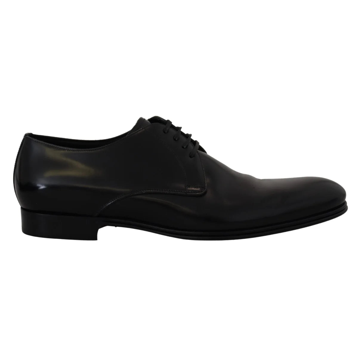 Dolce & Gabbana Black Leather Formal Dress Shoes