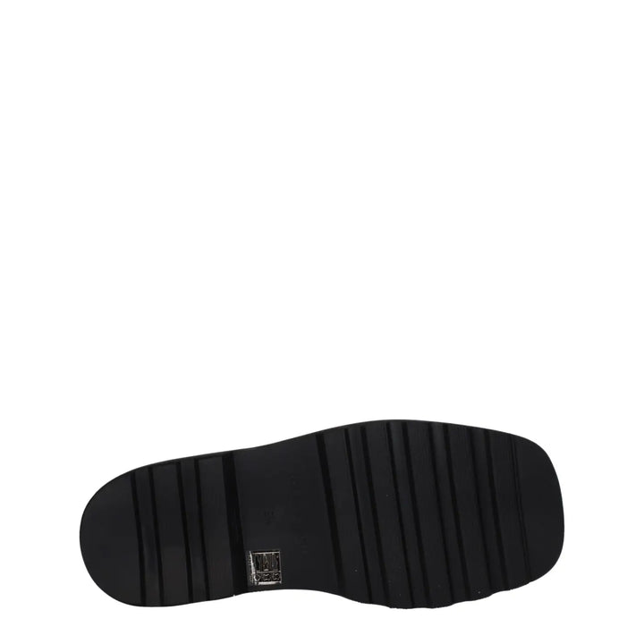 Dolce &amp; Gabbana Black Leather Oxfords And Derbies
