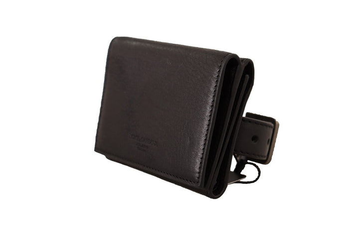 Dolce &amp;amp; Gabbana Élégant sac à dos en cuir à trois volets Multi Kit