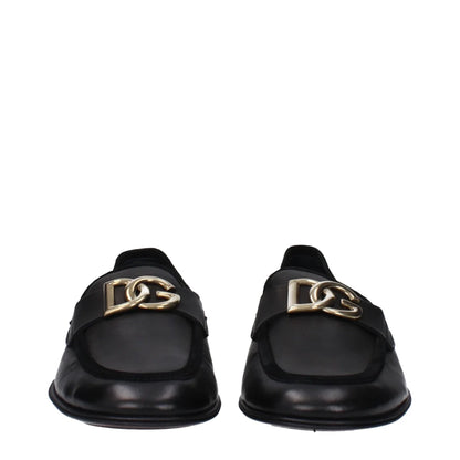 Dolce&Gabbana Black Loafers Code F82962 Leather MPN A50462AQ99380999 Dolce & Gabbana