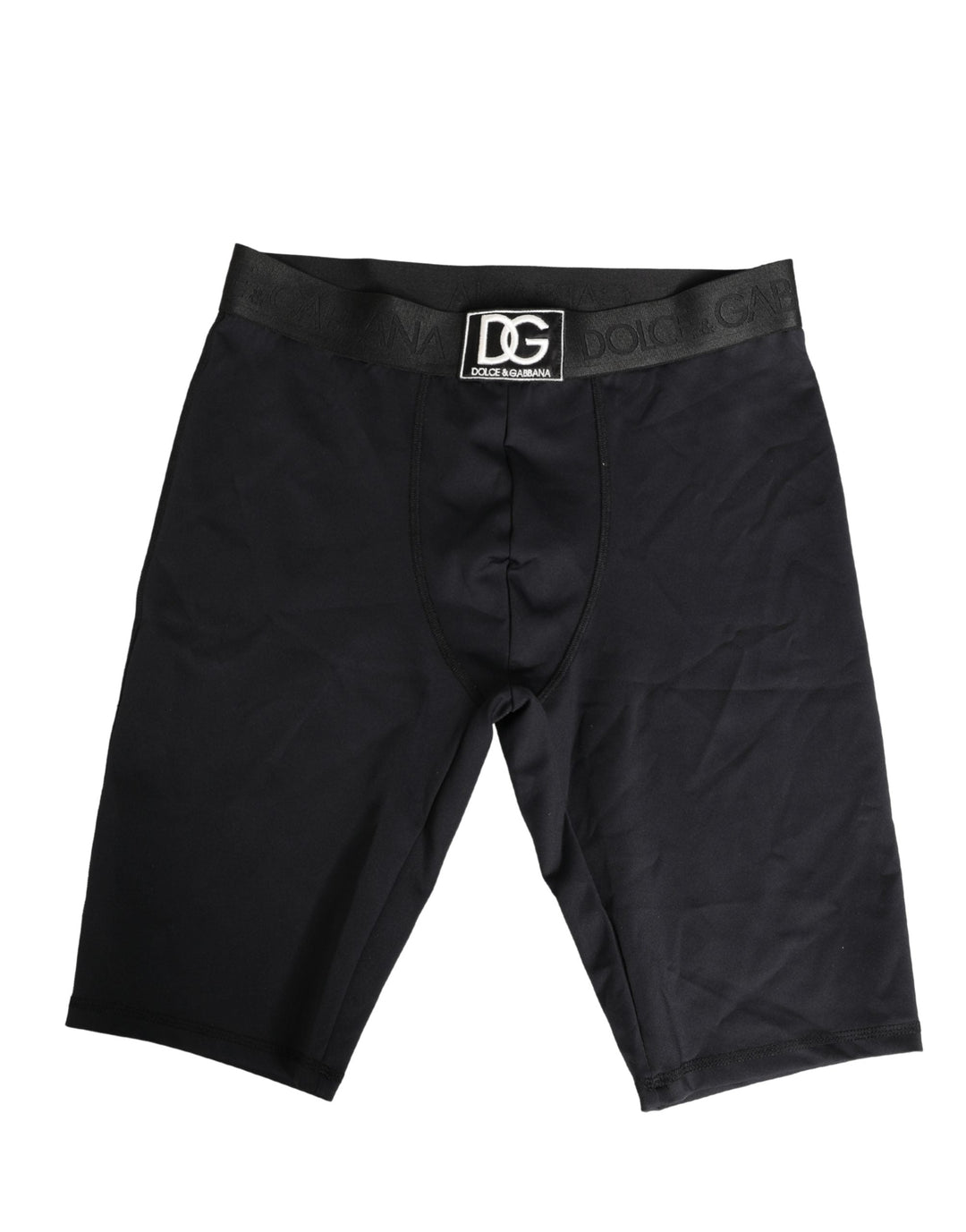 Dolce &amp; Gabbana Black Logo Waistband Men Boxershorts Underwear