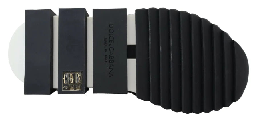 Dolce &amp; Gabbana Black Mesh Sorrento Trekking Sneakers Shoes