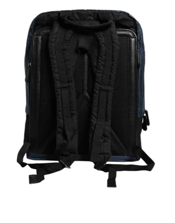 Dolce &amp; Gabbana Black Nylon DG Logo School Backpack Bag