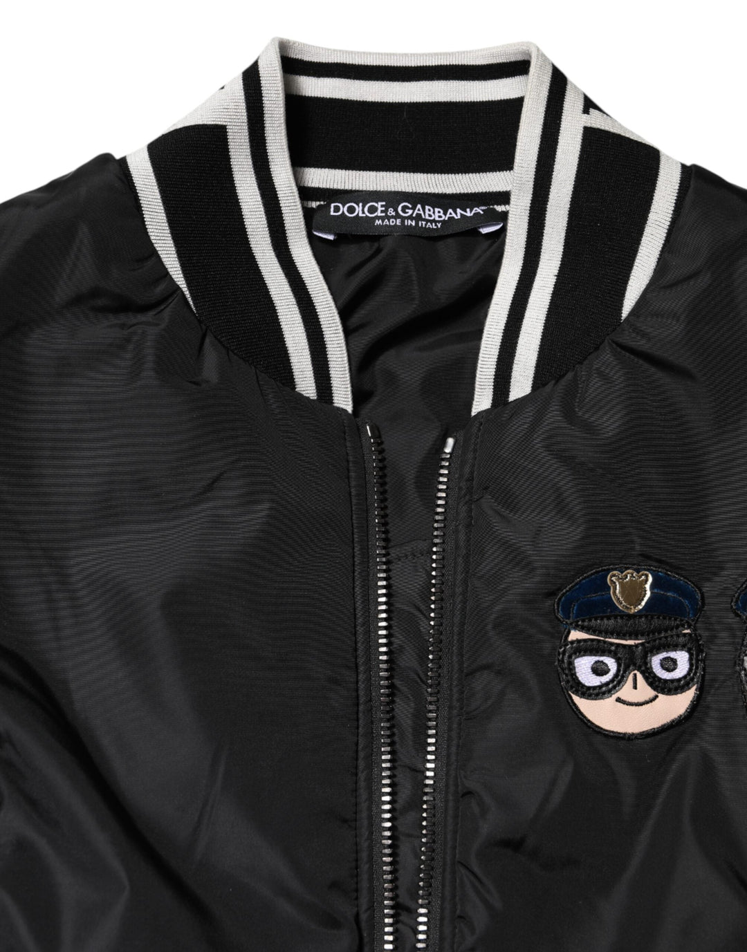 Dolce &amp; Gabbana Bomber Jackets - Black Nylon 