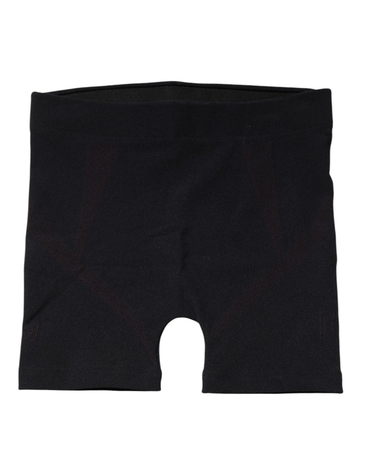 Dolce &amp; Gabbana Black Nylon Stretch Boxer Shorts Underwear