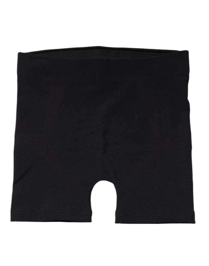 Dolce &amp; Gabbana Black Nylon Stretch Boxer Shorts Underwear