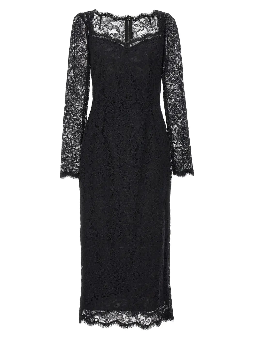 Dolce &amp; Gabbana Black Polyamide Casual Dress