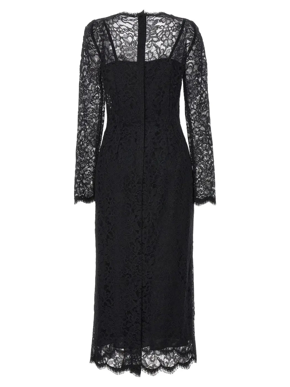Dolce & Gabbana Black Polyamide Casual Dress