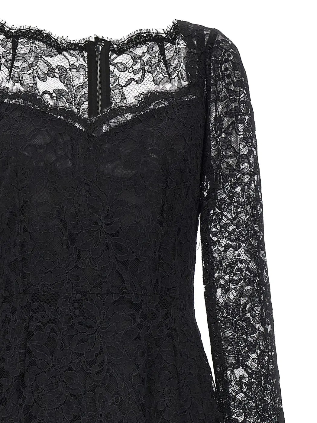 Dolce &amp; Gabbana Black Polyamide Casual Dress