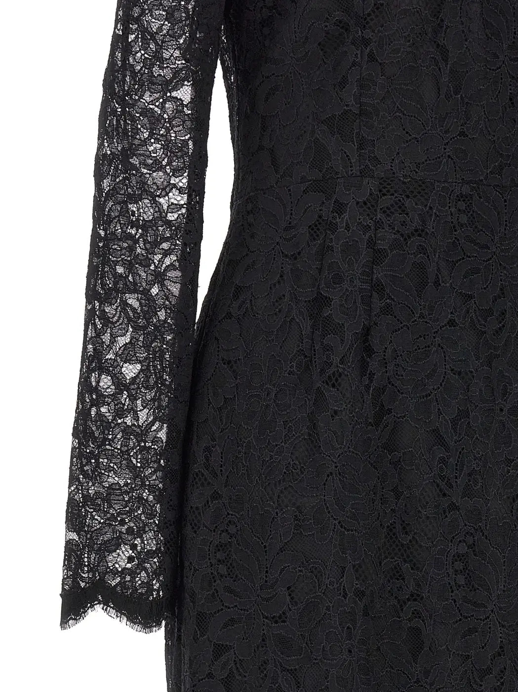 Dolce &amp; Gabbana Black Polyamide Casual Dress