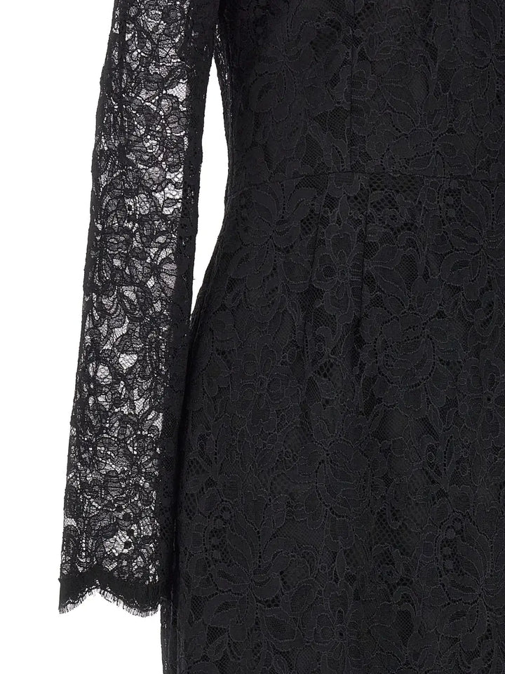 Dolce &amp; Gabbana Black Polyamide Casual Dress