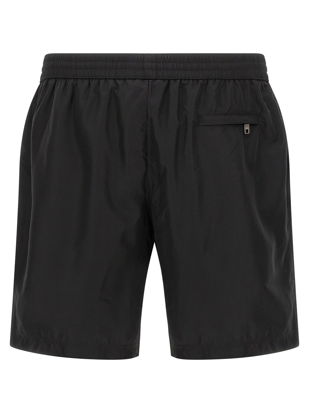 Dolce &amp; Gabbana Black Polyamide Swim Shorts