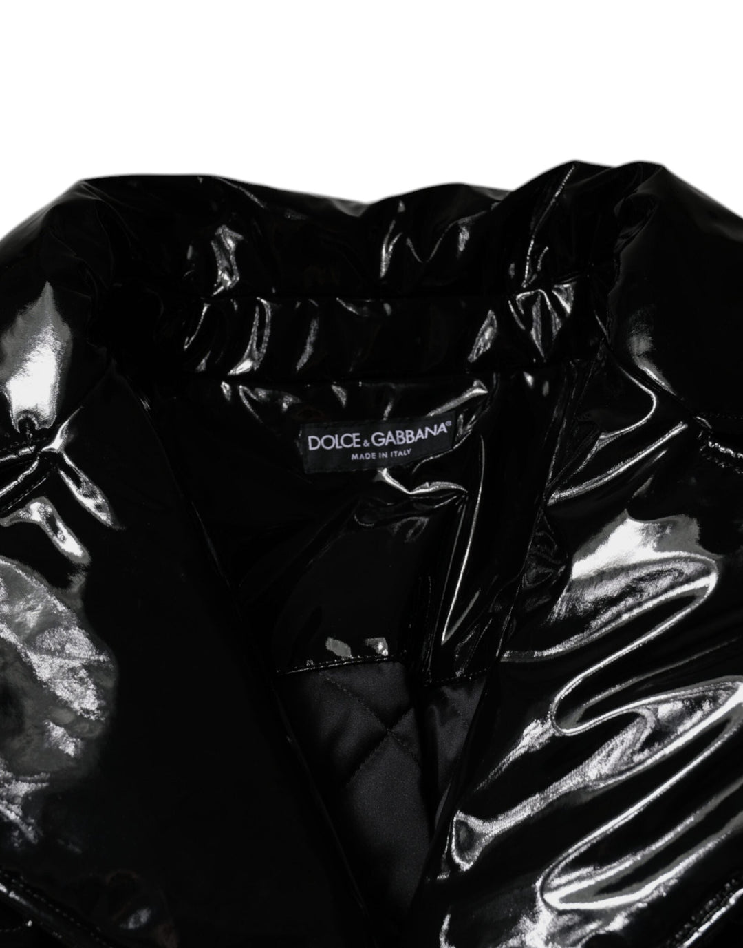 Dolce &amp; Gabbana Bomber Jackets - Black Polyester Button Down Blouson Jacket
