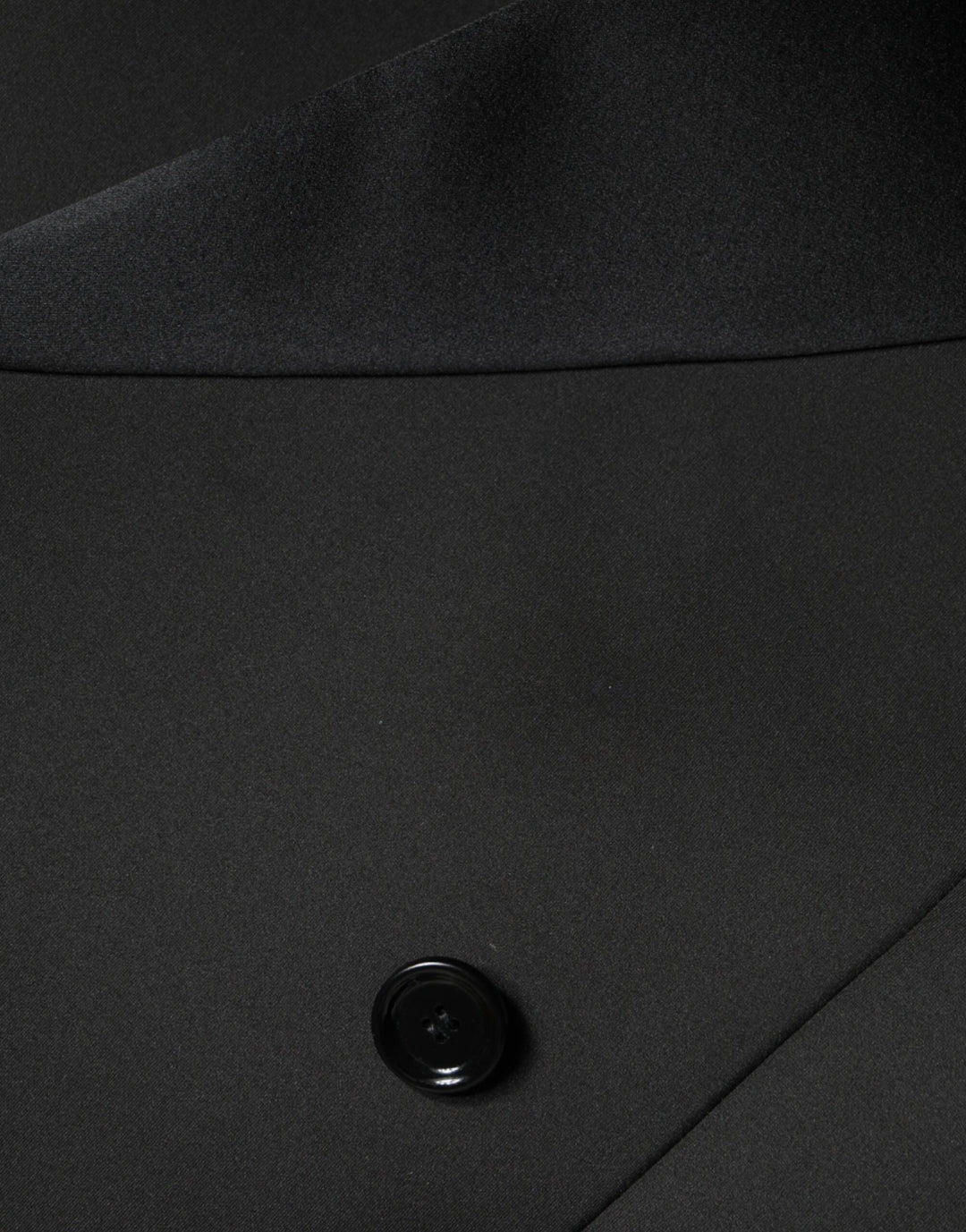 Dolce &amp; Gabbana Overcoats - Black Polyester Double Breasted Coat Jacket