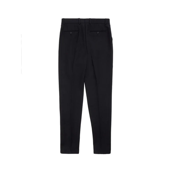 Dolce &amp; Gabbana Black Polyester Dress Pants