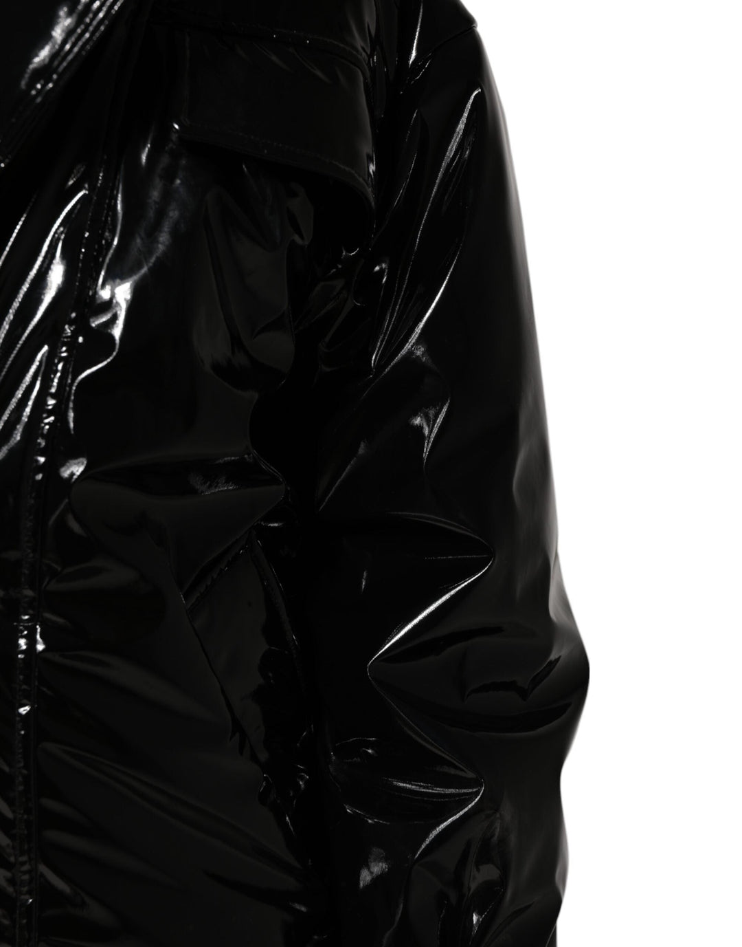 Dolce &amp; Gabbana Puffer Jackets - Black Polyester Quilted Coat Jacket