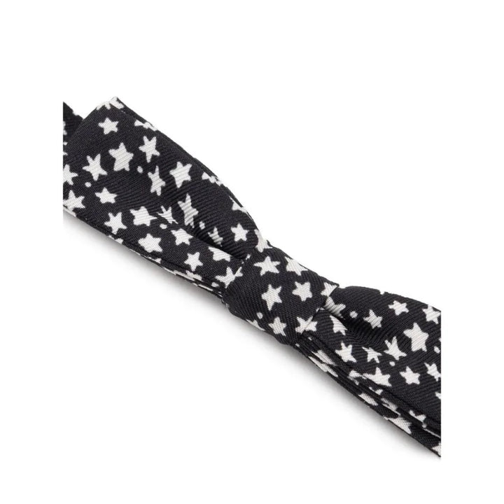 Dolce &amp; Gabbana Black Silk Bowtie