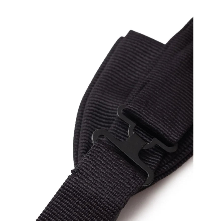 Dolce &amp; Gabbana Black Silk Bowtie