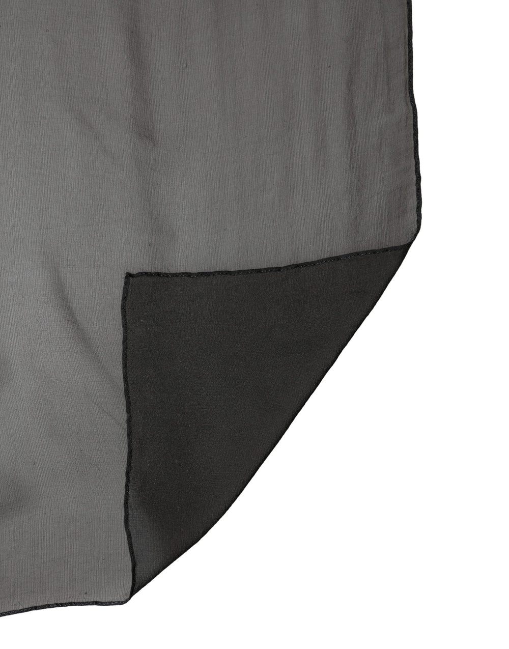 Dolce & Gabbana Black Silk Neck Wrap Shawl Stole 167cm x 126cm Scarf
