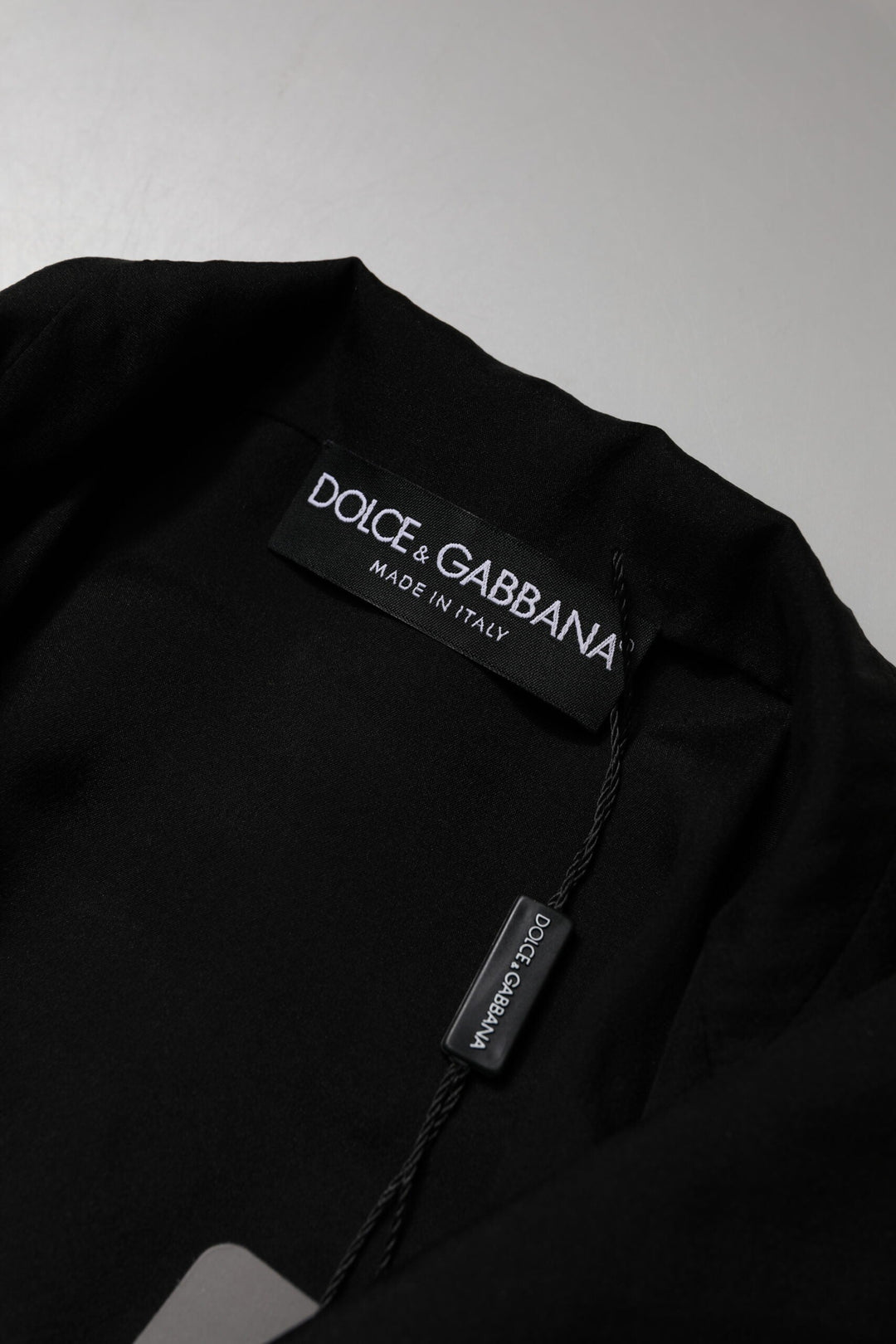 Dolce &amp; Gabbana Blouses - Women’s Black Silk Sheer Long Sleeves Blouse Top