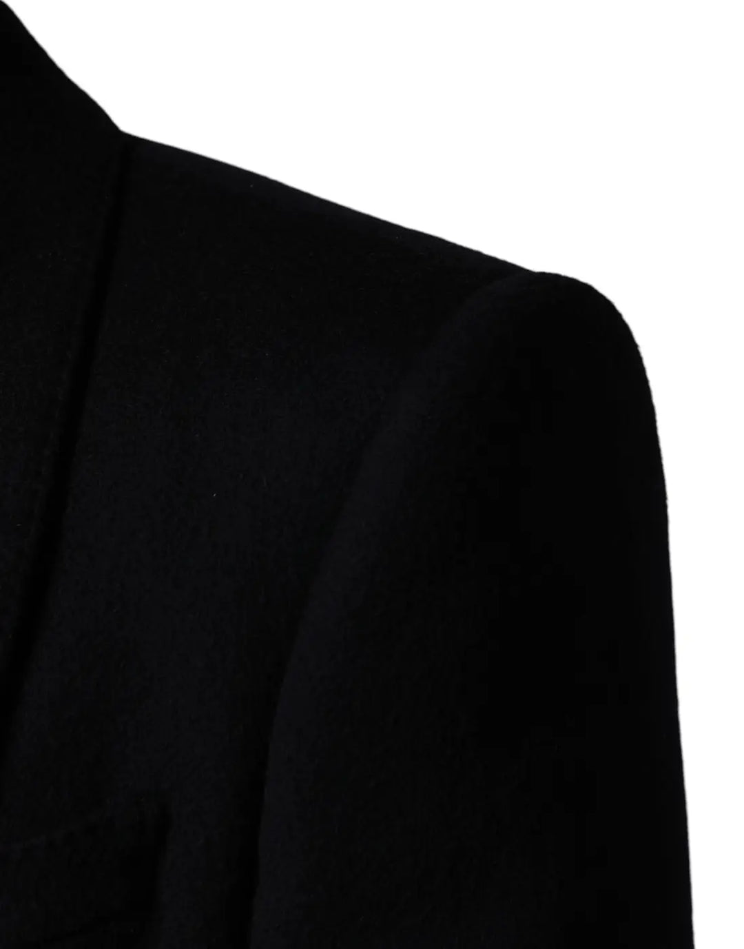 Dolce &amp; Gabbana Black Single Breasted Trench Coat Jacket