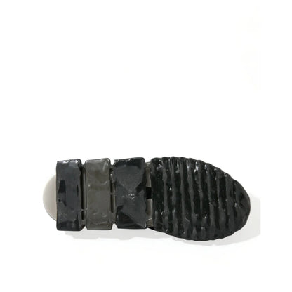 Dolce Gabbana Black Sorrento Sneakers Iconic Logo Flair &