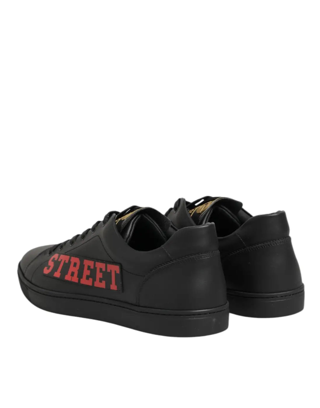 Dolce &amp; Gabbana Black Street Life Low Top Men Sneakers Shoes